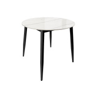 Стол Uni-Form-R.2B SBlack/White Gloss Marble Стол Uni-Form-R.2B SBlack/White Gloss Marble