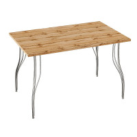 Стол обеденный прямоугольный TLC-1.2 (ОС-12) Wotan Oak 2S