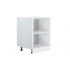 Фасад боковой Фьюжн для нижнего шкафа Silky White
