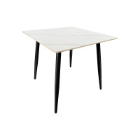 Стол Uni-Form-S.2B SBlack/White Matt Marble